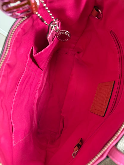 Vintage Coach Shoulder Tote Bag