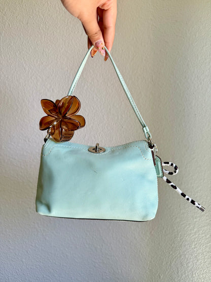 Vintage Coach Clutch Turnlock Purse