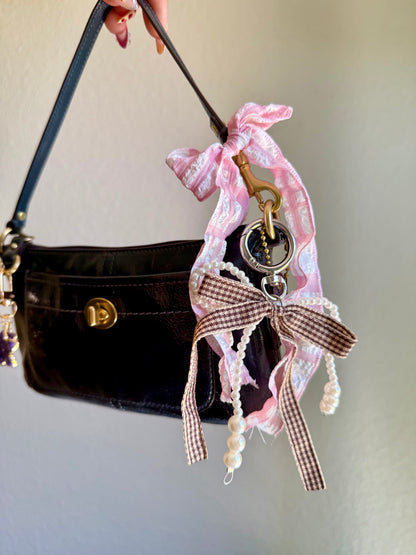 Vintage Coach Turnlock Clutch Bag