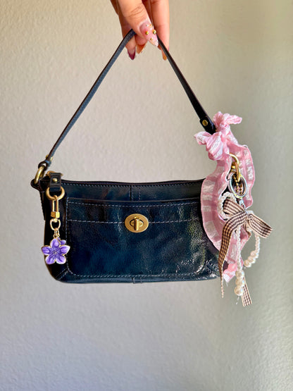 Vintage Coach Turnlock Clutch Bag