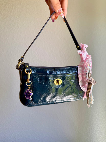 Vintage Coach Turnlock Clutch Bag