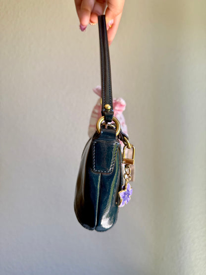 Vintage Coach Turnlock Clutch Bag