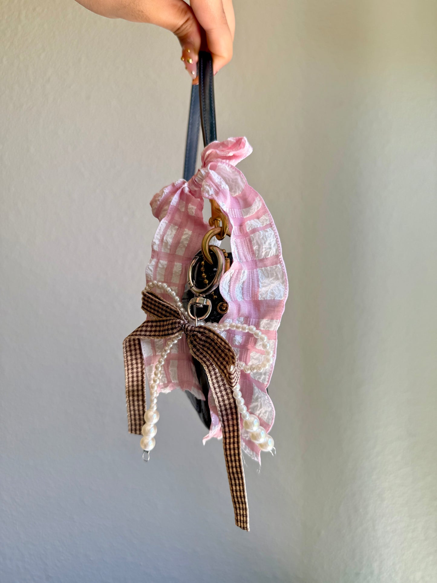 Vintage Coach Turnlock Clutch Bag