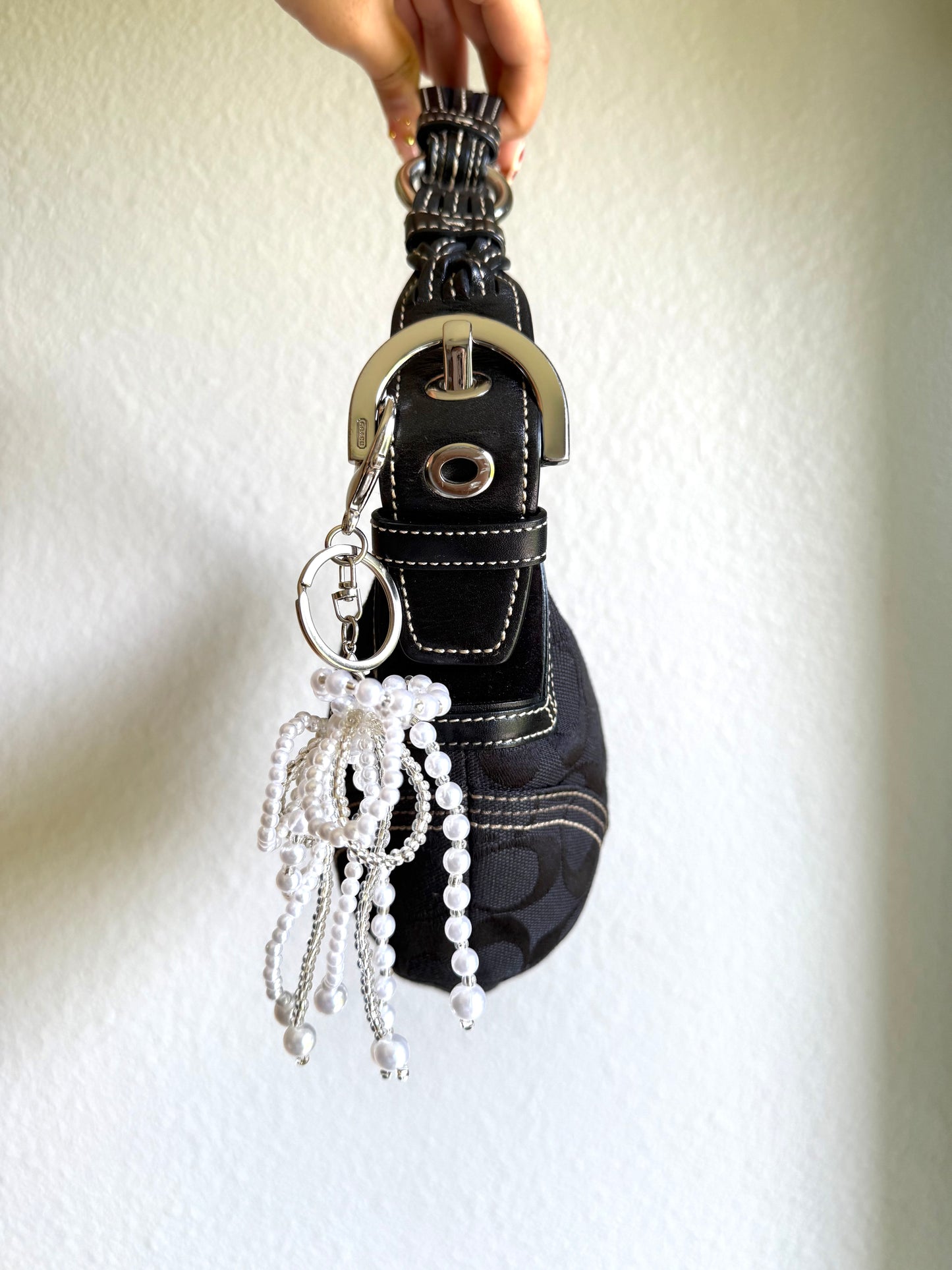 Vintage Coach Monogram Soho Hobo Shoulder Bag