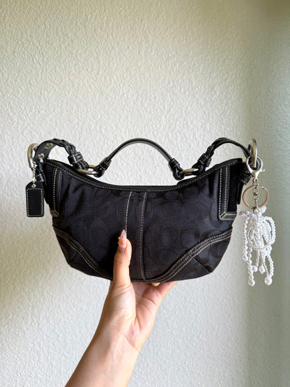 Vintage Coach Monogram Soho Hobo Shoulder Bag