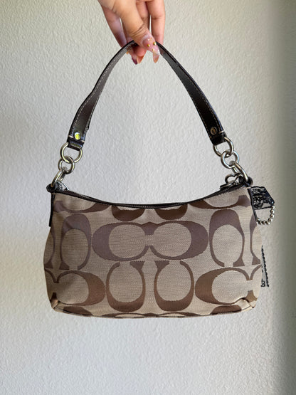 Vintage Coach Signature Shoulder Bag