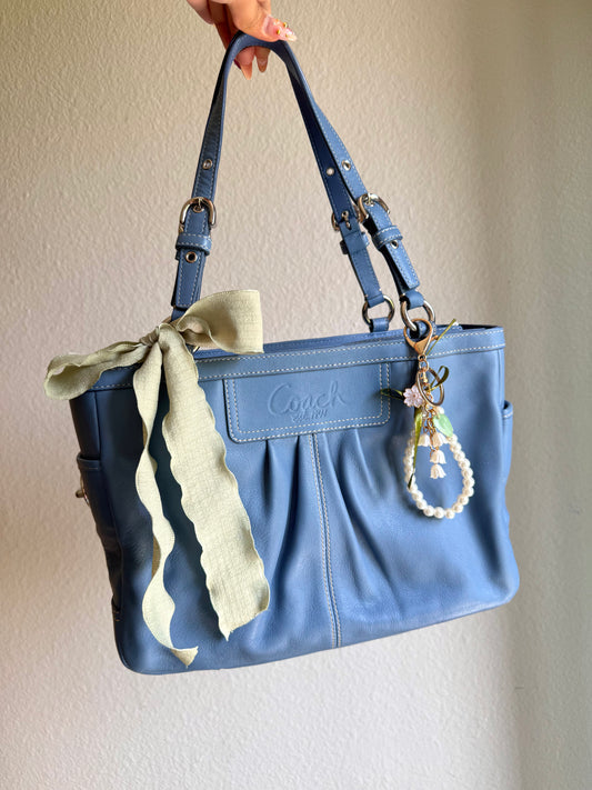 Vintage Coach Shoulder Tote Bag