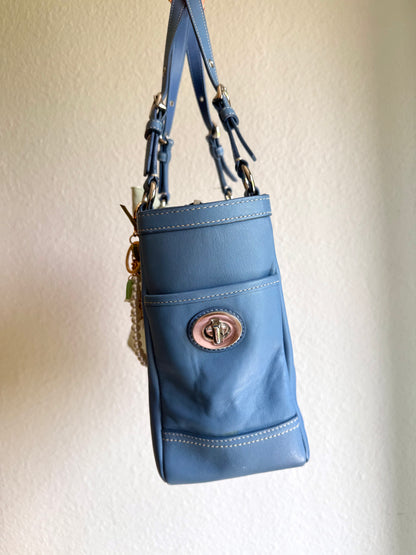 Vintage Coach Shoulder Tote Bag