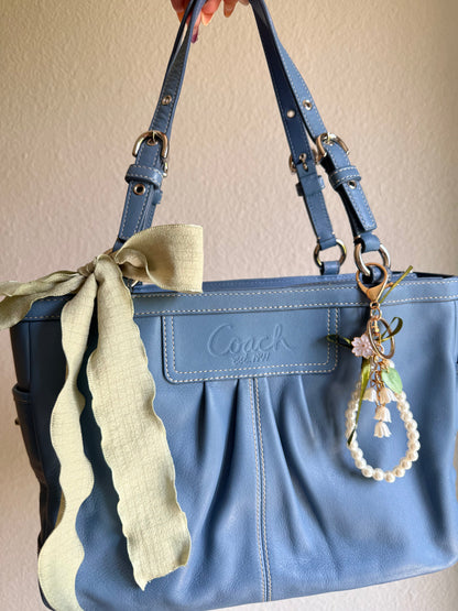 Vintage Coach Shoulder Tote Bag
