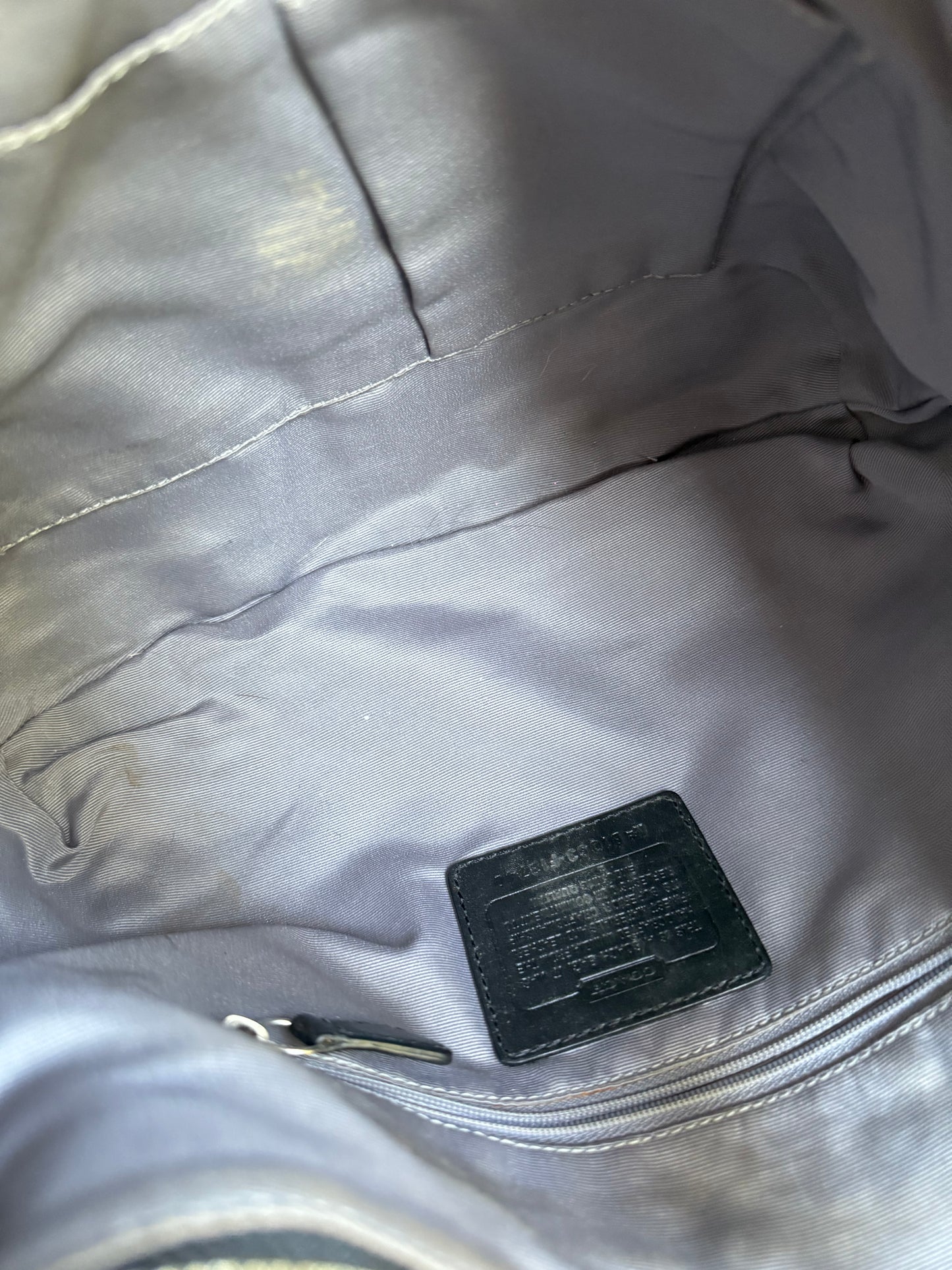 Vintage Coach Monogram SoHo Bag