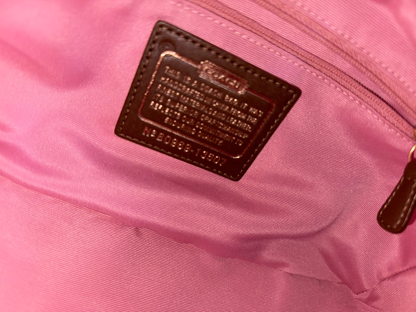 Vintage Coach Shoulder Bag