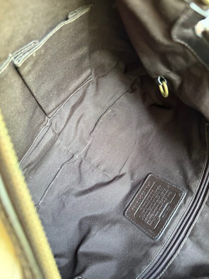 Vintage Coach Monogram Soho Hobo Shoulder Bag