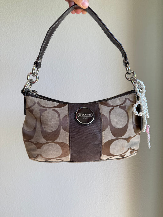 Vintage Coach Signature Shoulder Bag