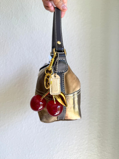 Vintage Coach Patchwork Shoulder Bag