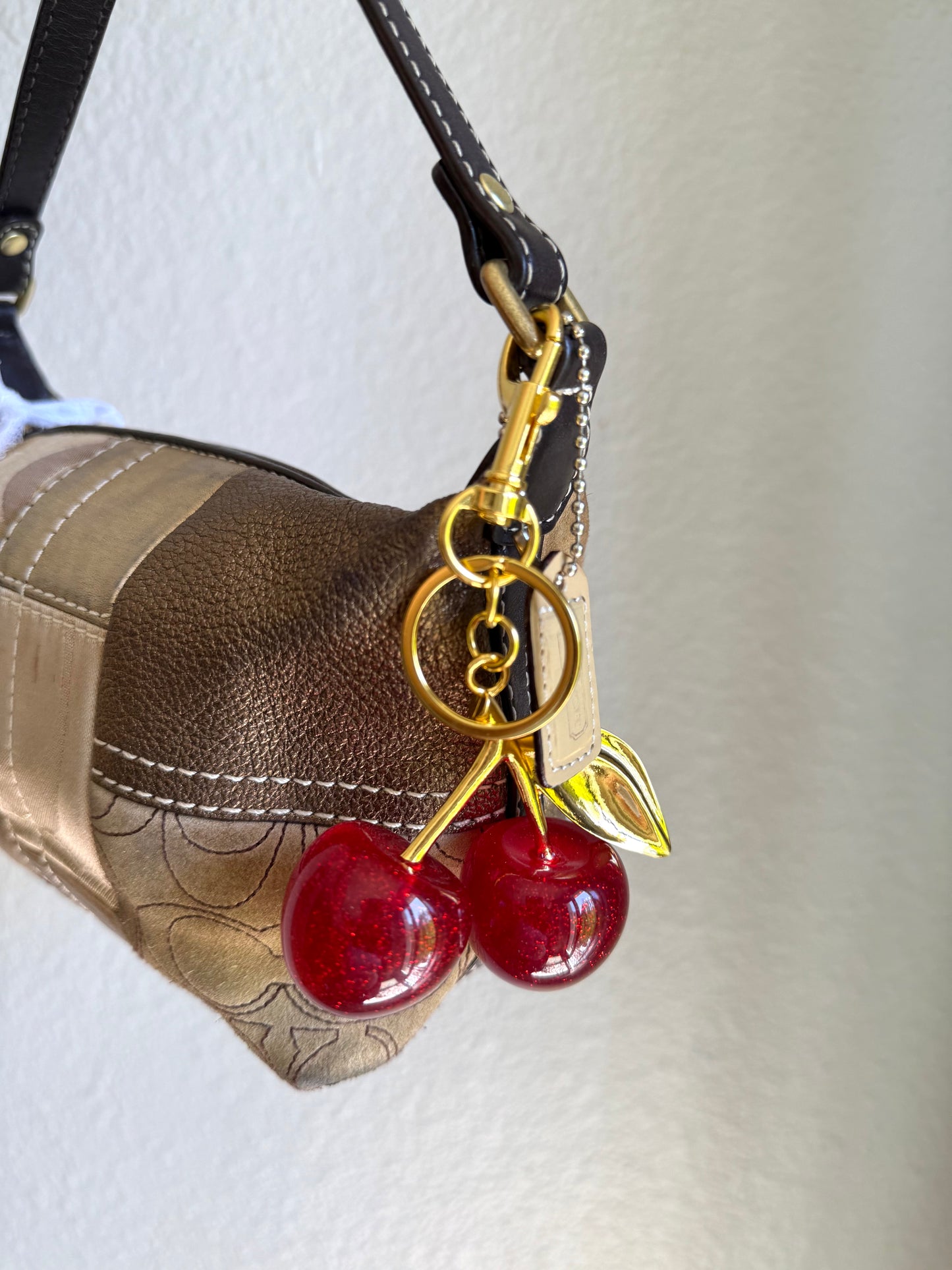 Vintage Coach Patchwork Shoulder Bag