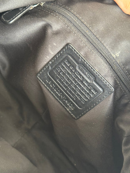 Vintage Coach Monogram Shoulder Bag