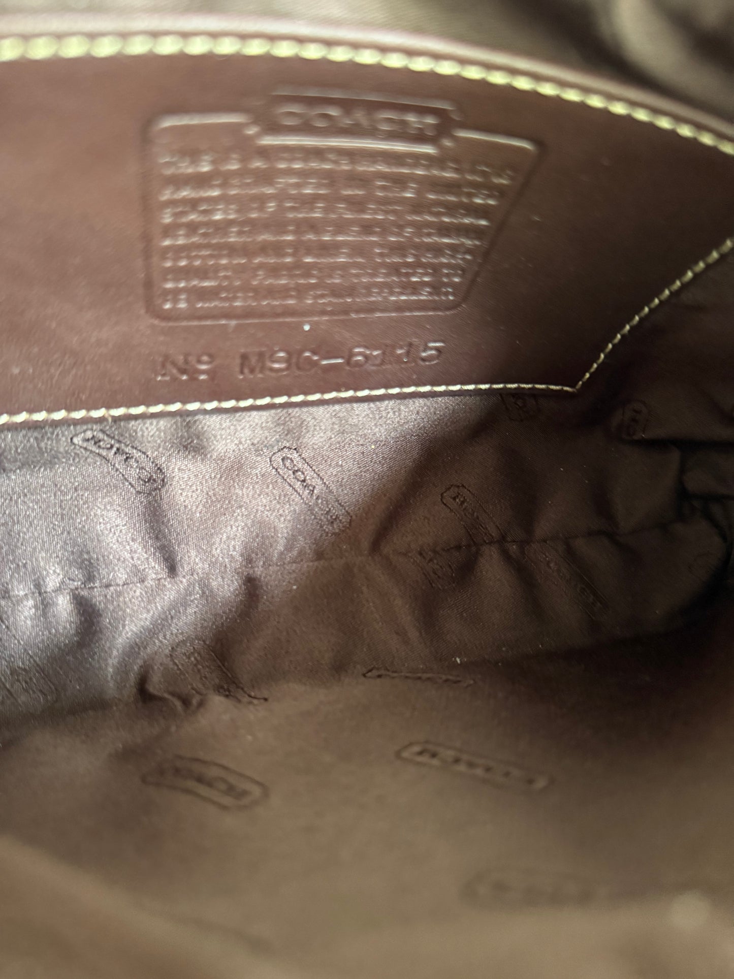 Vintage Coach Shoulder Bag